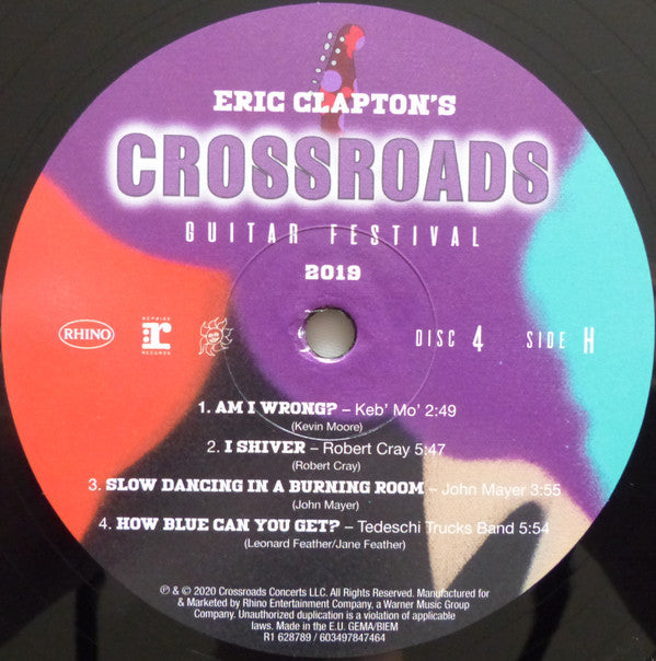 Eric Clapton - Eric Clapton's Crossroads Guitar Festival 2019 (6xVinyl, Box Set, LP, Compilation, Stereo) Mint (M) / Mint (M)