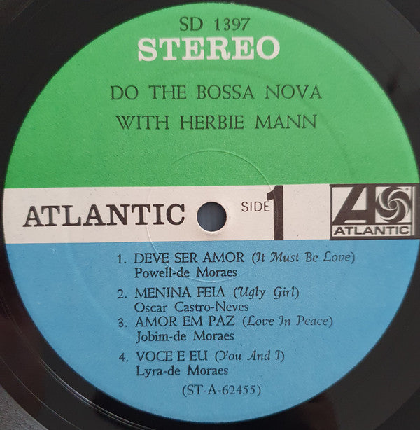 Herbie Mann - Do The Bossa Nova (Vinyl, LP, Album, Reissue, Stereo) Very Good Plus (VG+) / Very Good Plus (VG+)