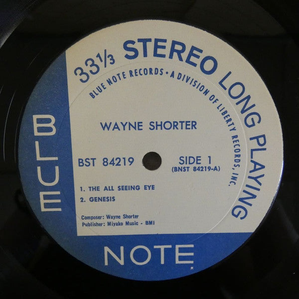 Wayne Shorter - The All Seeing Eye (Vinyl, LP, Album, Reissue, Stereo) Very Good Plus (VG+) / Very Good (VG)