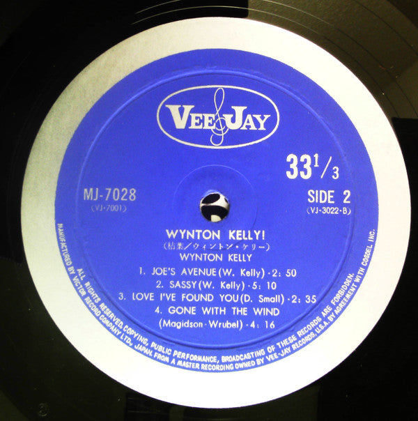 Wynton Kelly - Wynton Kelly! (Vinyl, LP, Album, Mono)
