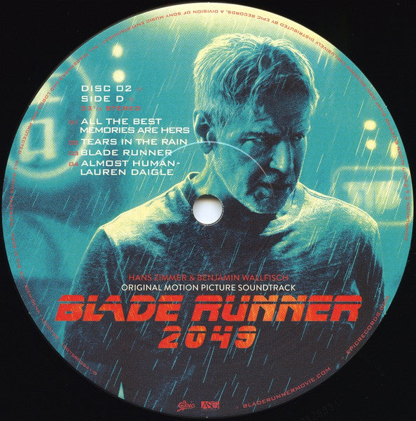 Hans Zimmer - Blade Runner 2049 (Original Motion Picture Soundtrack) (2xVinyl, LP, Album) Mint (M) / Near Mint (NM or M-)