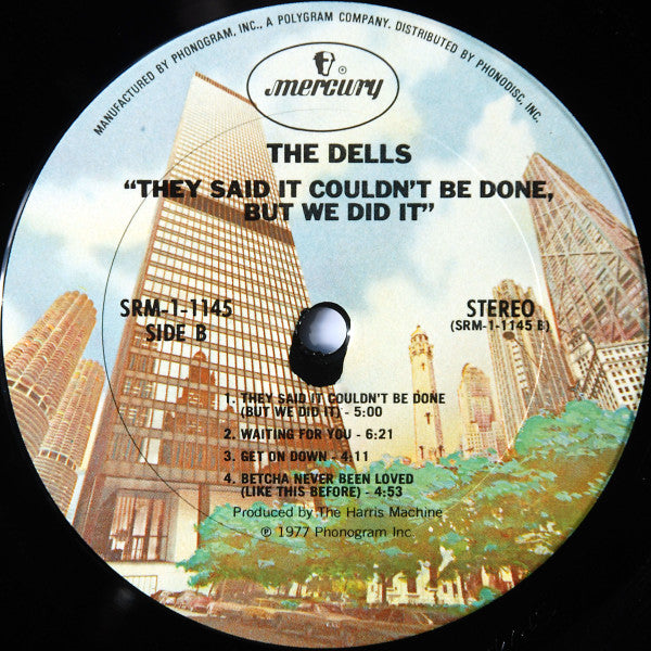 The Dells - They Said It Couldn't Be Done, But We Did It! (Vinyl, LP, Album, Stereo) Very Good (VG) / Very Good (VG)