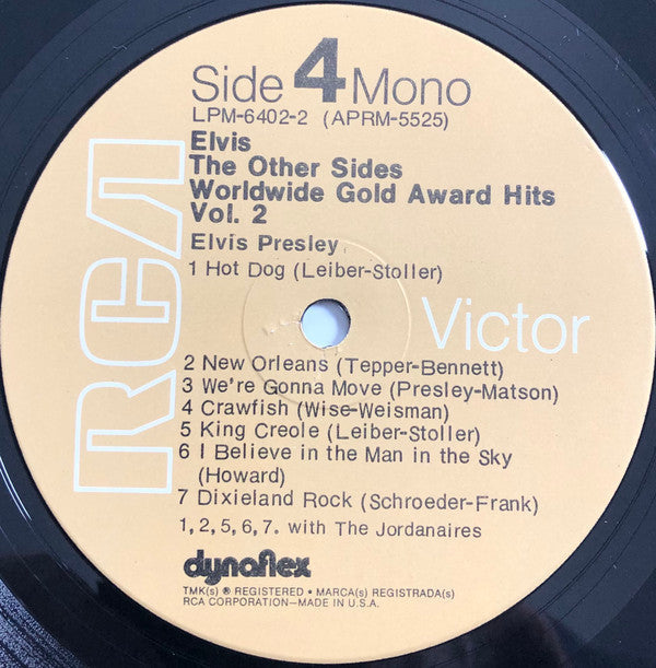 Elvis Presley - The Other Sides - Worldwide Gold Award Hits - Vol. ...
