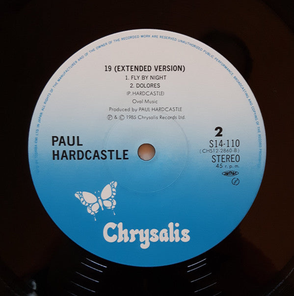 Paul Hardcastle - 19 (Extended Version) (Vinyl, 12", 45 RPM, Maxi-S...