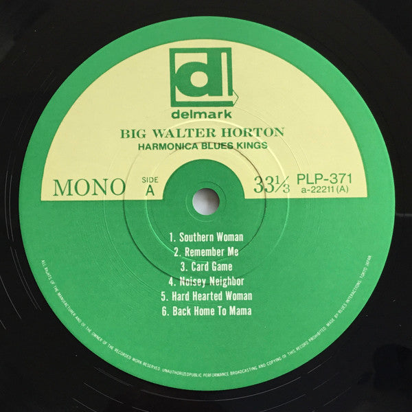 Walter Horton - Harmonica Blues Kings (Vinyl, LP, Mono)