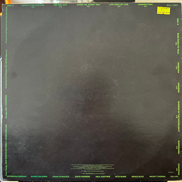 Jefferson Starship - Nuclear Furniture (Vinyl, LP, Album, Stereo) Very Good Plus (VG+) / Very Good Plus (VG+)