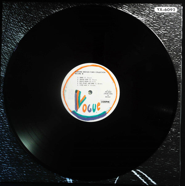 Clifford Brown - Paris Collection (3xVinyl, Box Set, LP, Compilation, Mono) Very Good (VG) / Very Good (VG)
