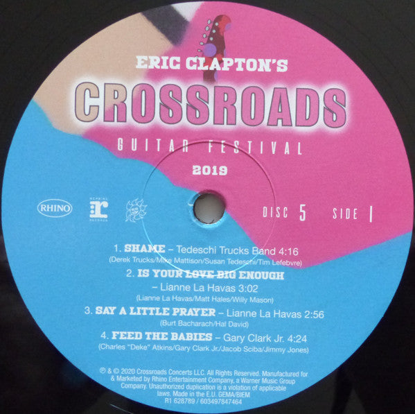 Eric Clapton - Eric Clapton's Crossroads Guitar Festival 2019 (6xVinyl, Box Set, LP, Compilation, Stereo) Mint (M) / Mint (M)