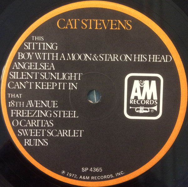 Cat Stevens - Catch Bull At Four (Vinyl, LP, Album) Good Plus (G+) / Good Plus (G+)
