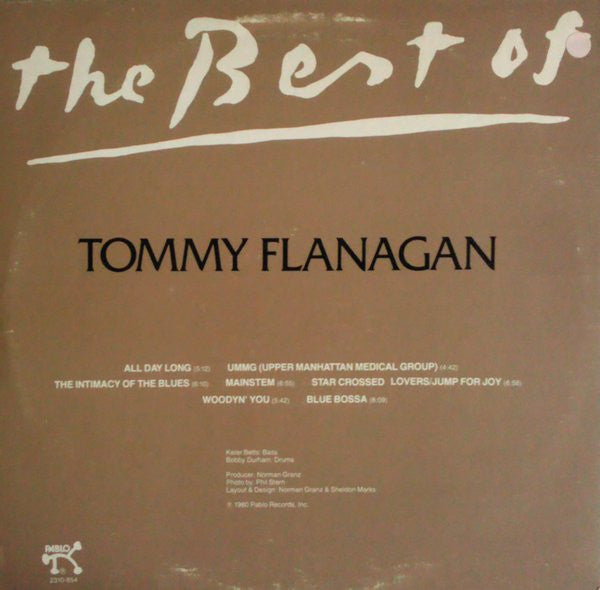 Tommy Flanagan - The Best Of (Vinyl, LP, Compilation) Very Good Plus (VG+) / Very Good Plus (VG+)