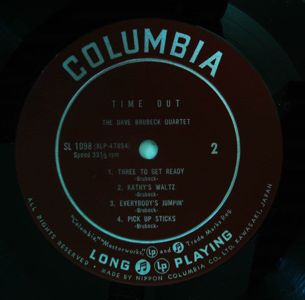 The Dave Brubeck Quartet - Time Out (Vinyl, LP, Album, Mono)