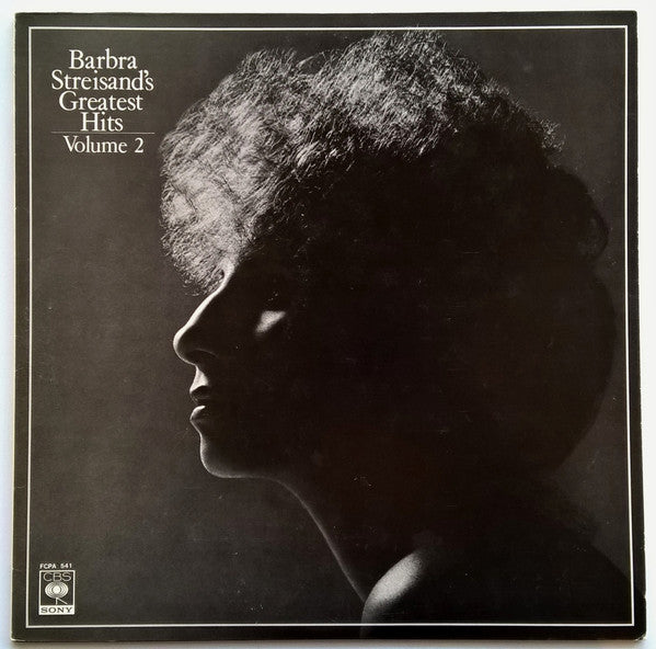 Barbra Streisand - Barbra Streisand's Greatest Hits - Volume 2 (Vinyl, LP, Compilation, Club Edition) Very Good (VG) / Very Good (VG)