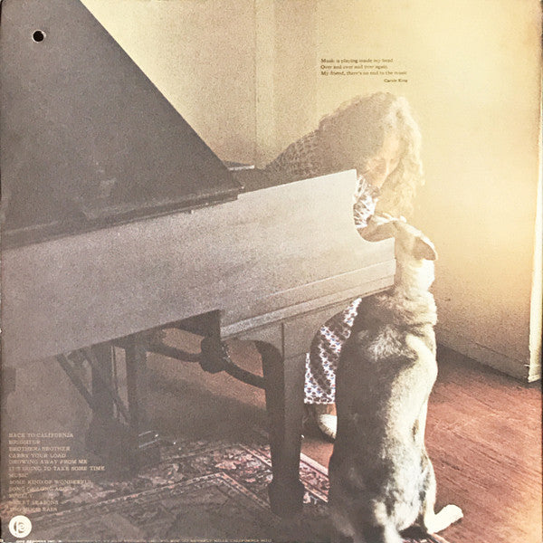 Carole King - Music (Vinyl, LP, Album, Promo) Good Plus (G+) / Good Plus (G+)