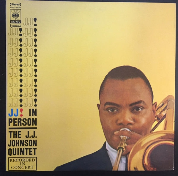 The J.J. Johnson Quintet - J. J. In Person! (Vinyl, LP, Album, Reissue, Stereo) Very Good Plus (VG+) / Very Good Plus (VG+)