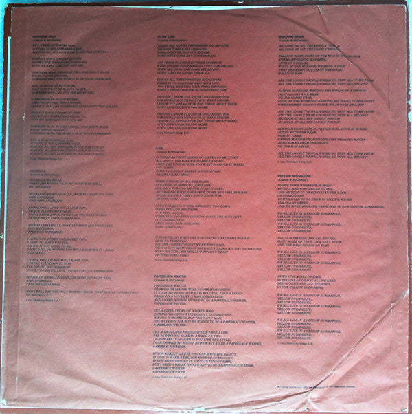 The Beatles - 1962-1966 (Vinyl, LP, Compilation, Reissue, Stereo)
