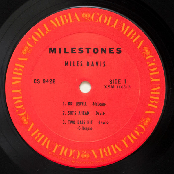 Miles Davis - Milestones (Vinyl, LP, Album, Repress, Stereo) Very Good Plus (VG+) / Very Good (VG)