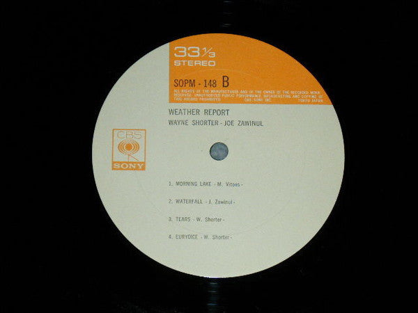 Weather Report - Weather Report (Vinyl, LP, Album, Reissue) Very Good Plus (VG+) / Very Good (VG)