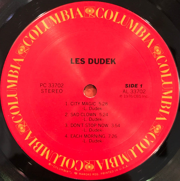 Les Dudek - Les Dudek (Vinyl, LP, Album) Very Good (VG) / Very Good (VG)