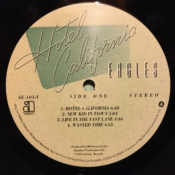 Eagles - Hotel California (Vinyl, LP, Album, Reissue, Stereo)