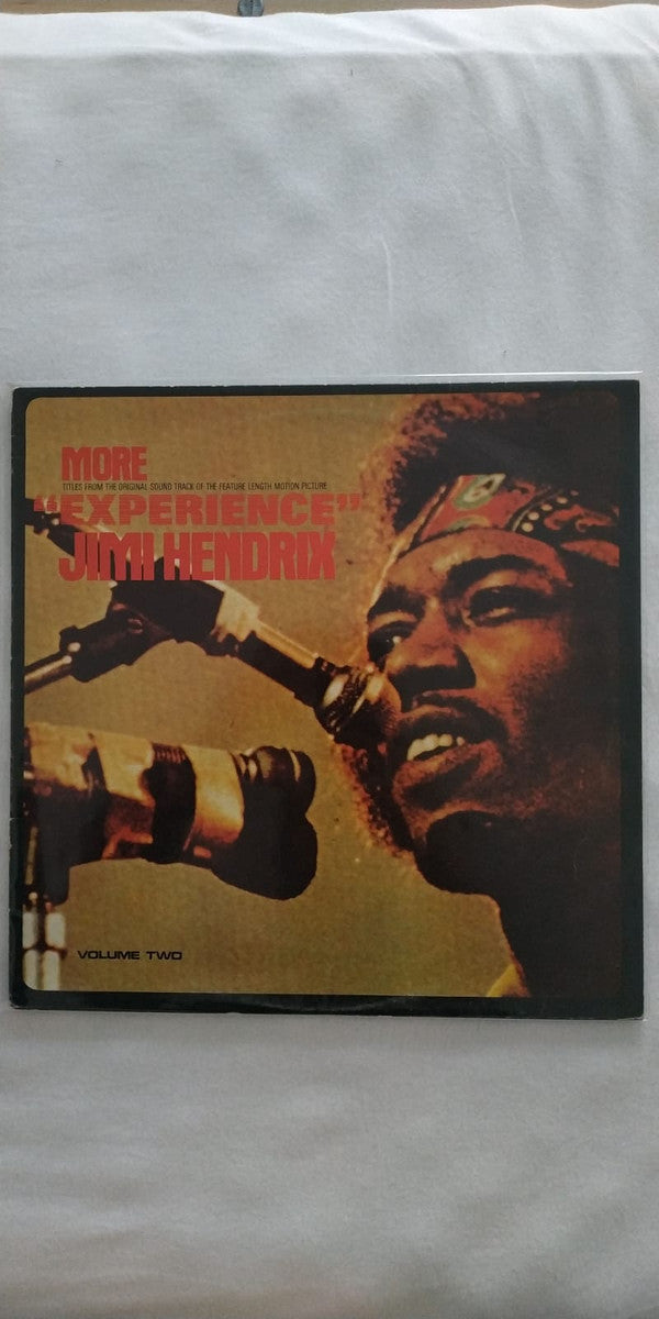 Jimi Hendrix - More  "Experience" Jimi Hendrix (Titles From The Original Sound Track Of The Feature Length Motion Picture) (Volume Two) (Vinyl, LP, Album, Stereo) Very Good (VG) / Good Plus (G+)
