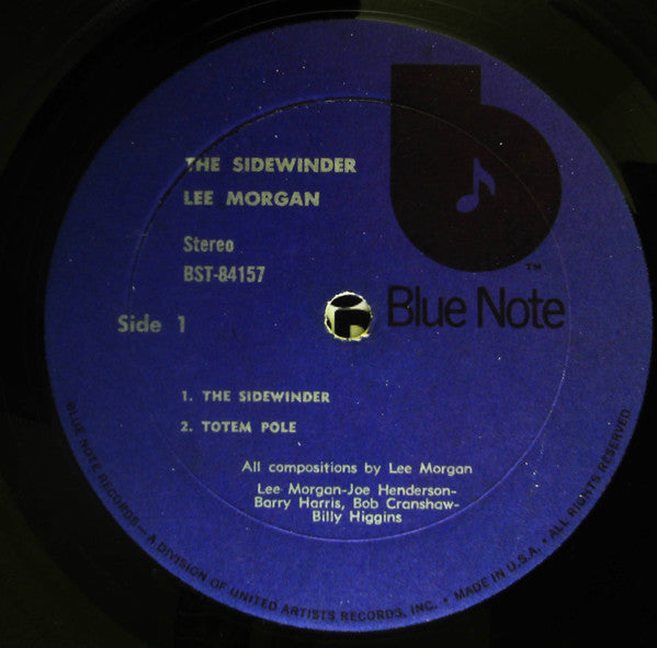 Lee Morgan - The Sidewinder (Vinyl, LP, Album, Reissue, Stereo)