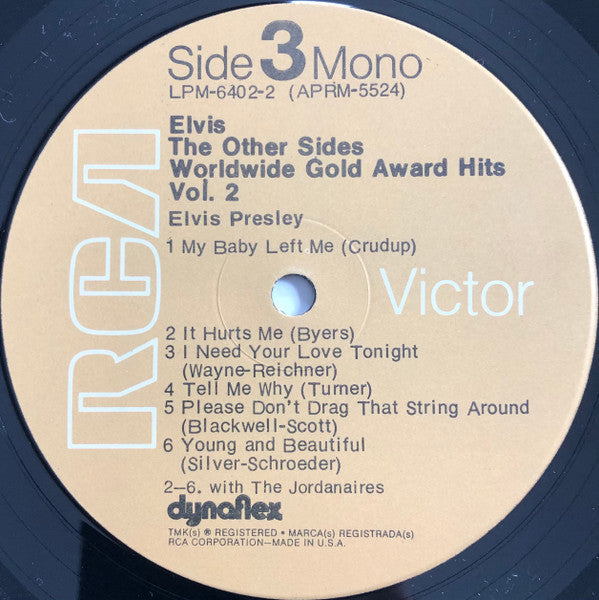 Elvis Presley - The Other Sides - Worldwide Gold Award Hits - Vol. ...