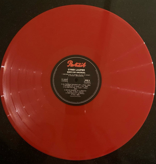 Cyndi Lauper - She's So Unusual (Vinyl, LP, Album, Reissue) Very Good Plus (VG+) / Very Good Plus (VG+)