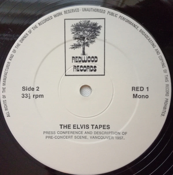 Elvis Presley - The Elvis Tapes (Vinyl, LP, Album, Mono) Very Good Plus (VG+) / Very Good (VG)