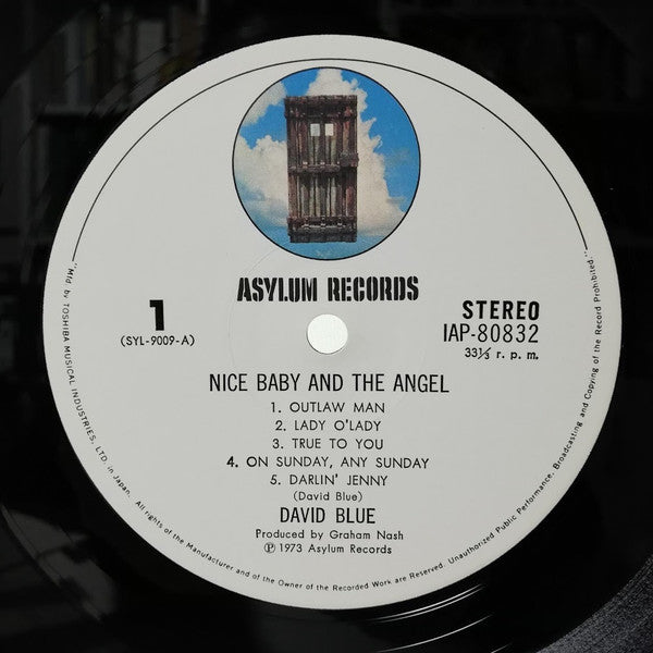 David Blue - Nice Baby And The Angel (Vinyl, LP, Album, Stereo) Very Good Plus (VG+) / Very Good (VG)