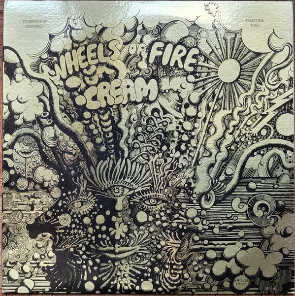 Cream (2) - Wheels Of Fire (Live At The Fillmore) (Vinyl, LP, Album, Reissue, Repress) Near Mint (NM or M-) / Very Good Plus (VG+)