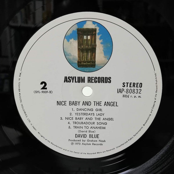 David Blue - Nice Baby And The Angel (Vinyl, LP, Album, Stereo) Very Good Plus (VG+) / Very Good (VG)