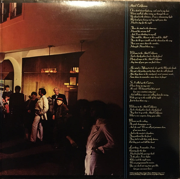 Eagles - Hotel California (Vinyl, LP, Album, Reissue, Stereo)