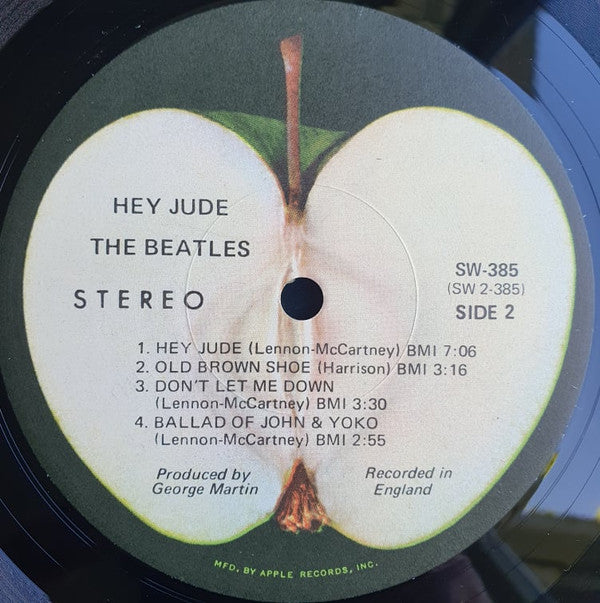 The Beatles - Hey Jude (Vinyl, LP, Compilation, Stereo) Very Good Plus (VG+) / Very Good (VG)