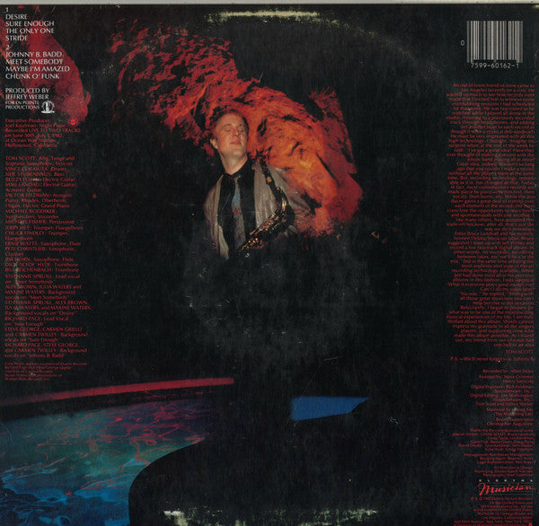 Tom Scott - Desire (Vinyl, LP, Album) Very Good (VG) / Very Good (VG)