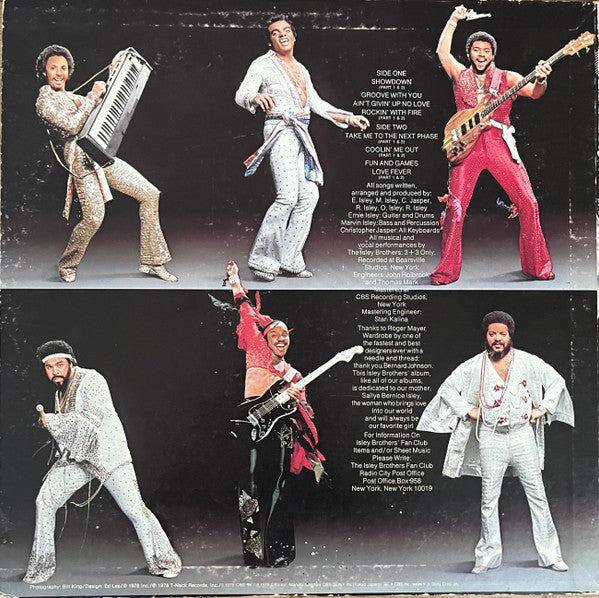 The Isley Brothers - Showdown (Vinyl, LP, Album) Very Good Plus (VG+) / Good Plus (G+)