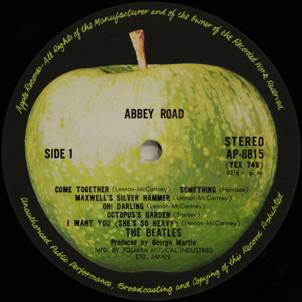 The Beatles - Abbey Road (Vinyl, LP, Album)