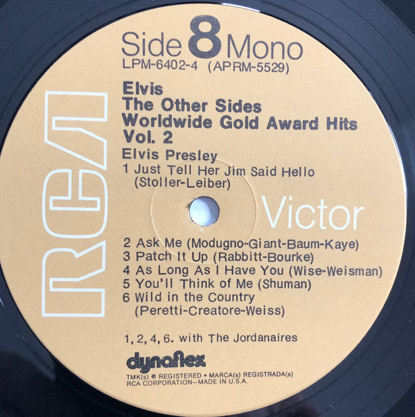 Elvis Presley - The Other Sides - Worldwide Gold Award Hits - Vol. ...
