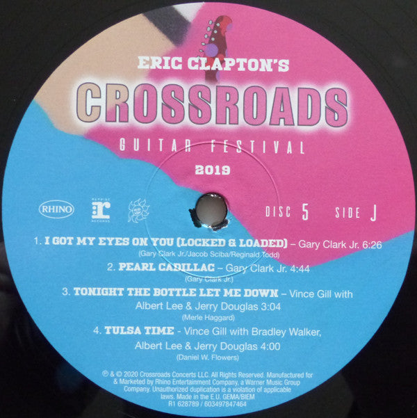 Eric Clapton - Eric Clapton's Crossroads Guitar Festival 2019 (6xVinyl, Box Set, LP, Compilation, Stereo) Mint (M) / Mint (M)