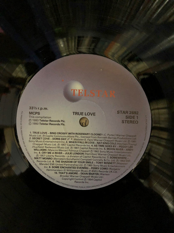 Various - True Love - 20 Classic Hollywood Love Songs (Vinyl, LP, Compilation) Very Good Plus (VG+) / Very Good Plus (VG+)
