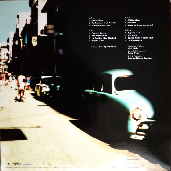 Buena Vista Social Club - Buena Vista Social Club (2xVinyl, LP, Album, Reissue) Near Mint (NM or M-) / Very Good Plus (VG+)