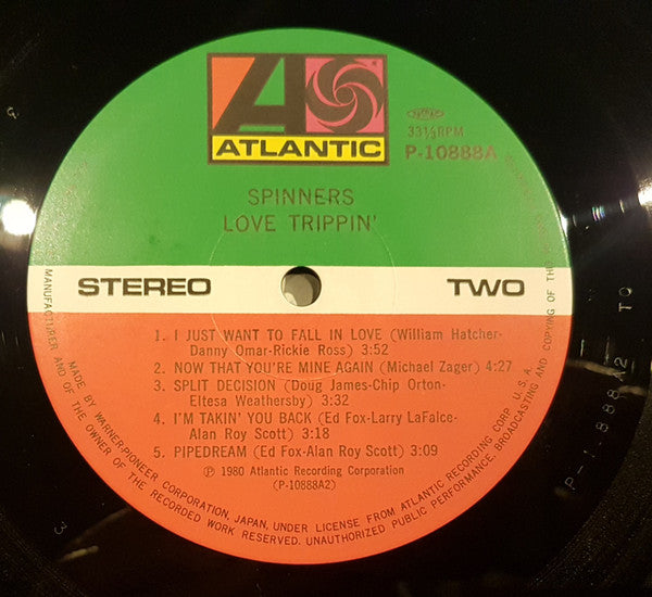 Spinners - Love Trippin' (Vinyl, LP, Album)