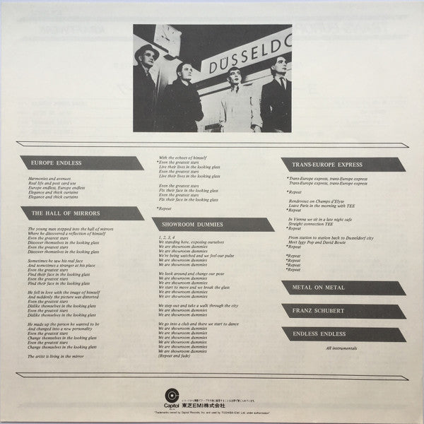 Kraftwerk - Trans Europe Express (Vinyl, LP, Album, Repress) Very Good (VG) / Very Good (VG)