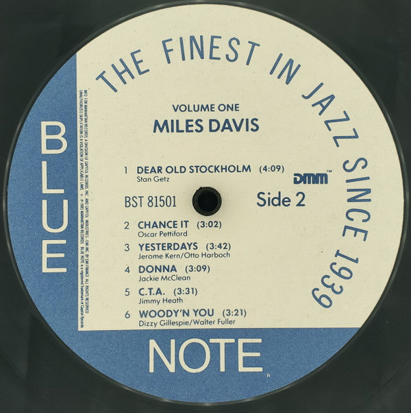 Miles Davis - Volume 1 (Vinyl, LP, Compilation, Reissue, Remastered, Mono) Near Mint (NM or M-) / Very Good Plus (VG+)