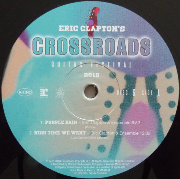 Eric Clapton - Eric Clapton's Crossroads Guitar Festival 2019 (6xVinyl, Box Set, LP, Compilation, Stereo) Mint (M) / Mint (M)