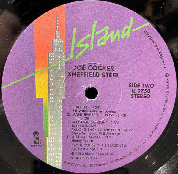 Joe Cocker - Sheffield Steel (Vinyl, LP, Album) Very Good Plus (VG+) / Very Good Plus (VG+)