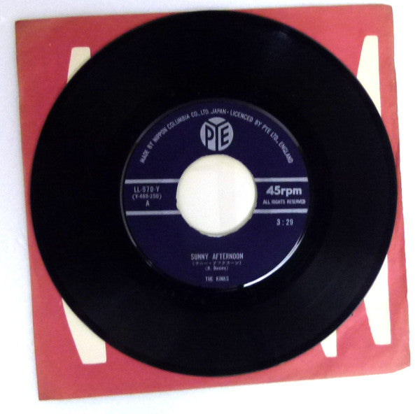 The Kinks - Sunny Afternoon / I'm Not Like Everybody Else (Vinyl, 7", Single, 45 RPM) Very Good (VG) / Very Good Plus (VG+)