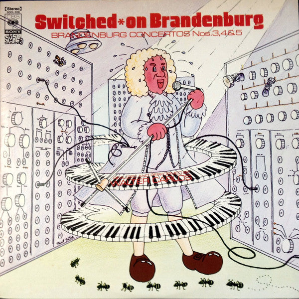 Walter Carlos - Switched-On Brandenburg (Brandenburg Concertos Nos.3,4&5) (Vinyl, LP, Compilation) Near Mint (NM or M-) / Very Good (VG)