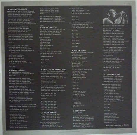 Angelic Upstarts - Teenage Warning (Vinyl, LP, Album, Promo) Near Mint (NM or M-) / Very Good Plus (VG+)