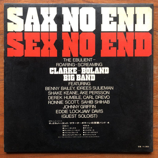 Clarke-Boland Big Band - Sax No End (Vinyl, LP, Album, Promo) Very Good Plus (VG+) / Very Good Plus (VG+)