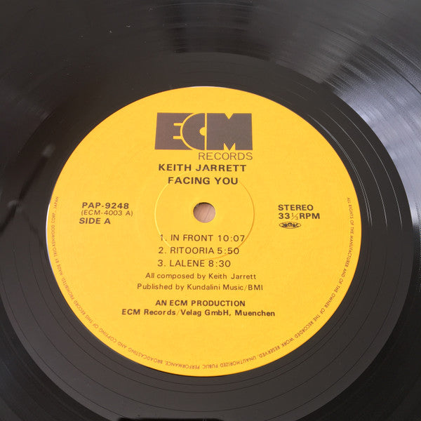 Keith Jarrett - Facing You (Vinyl, LP, Album, Reissue, Stereo)